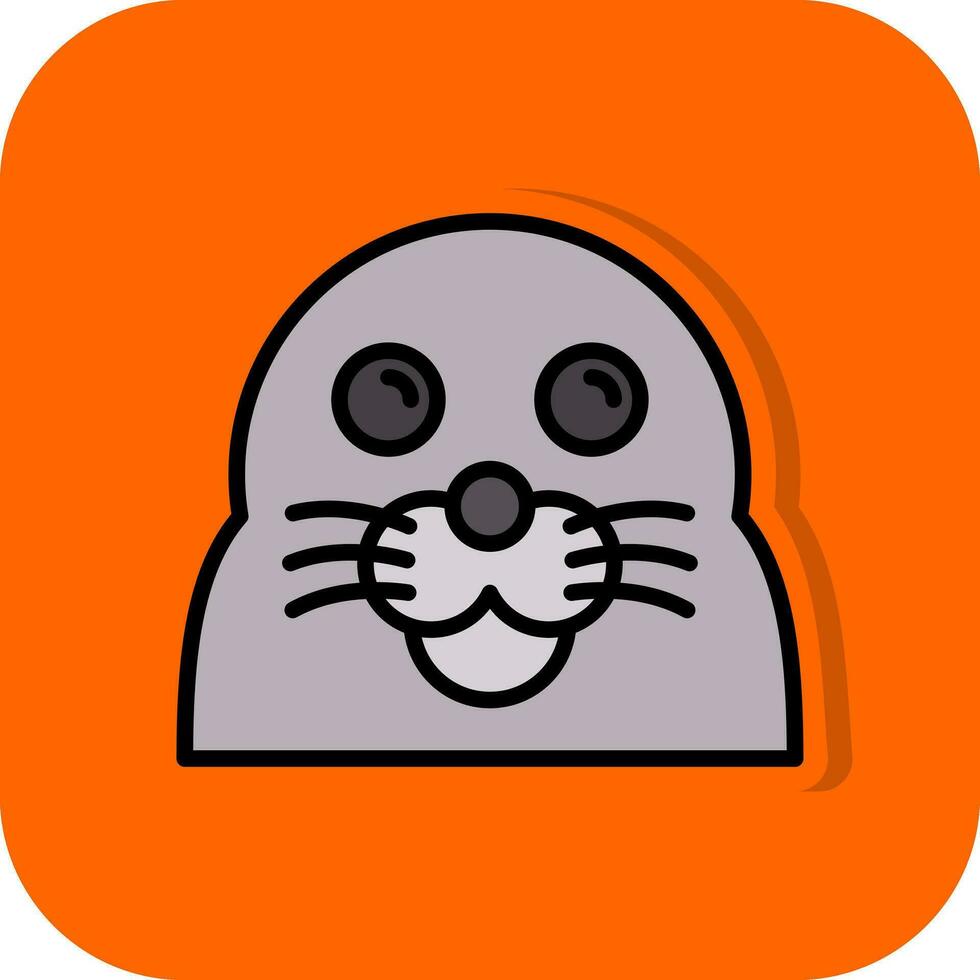 Seal Vector Icon Design