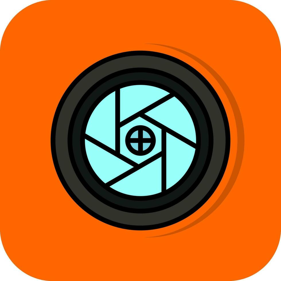 Diaphragm Vector Icon Design