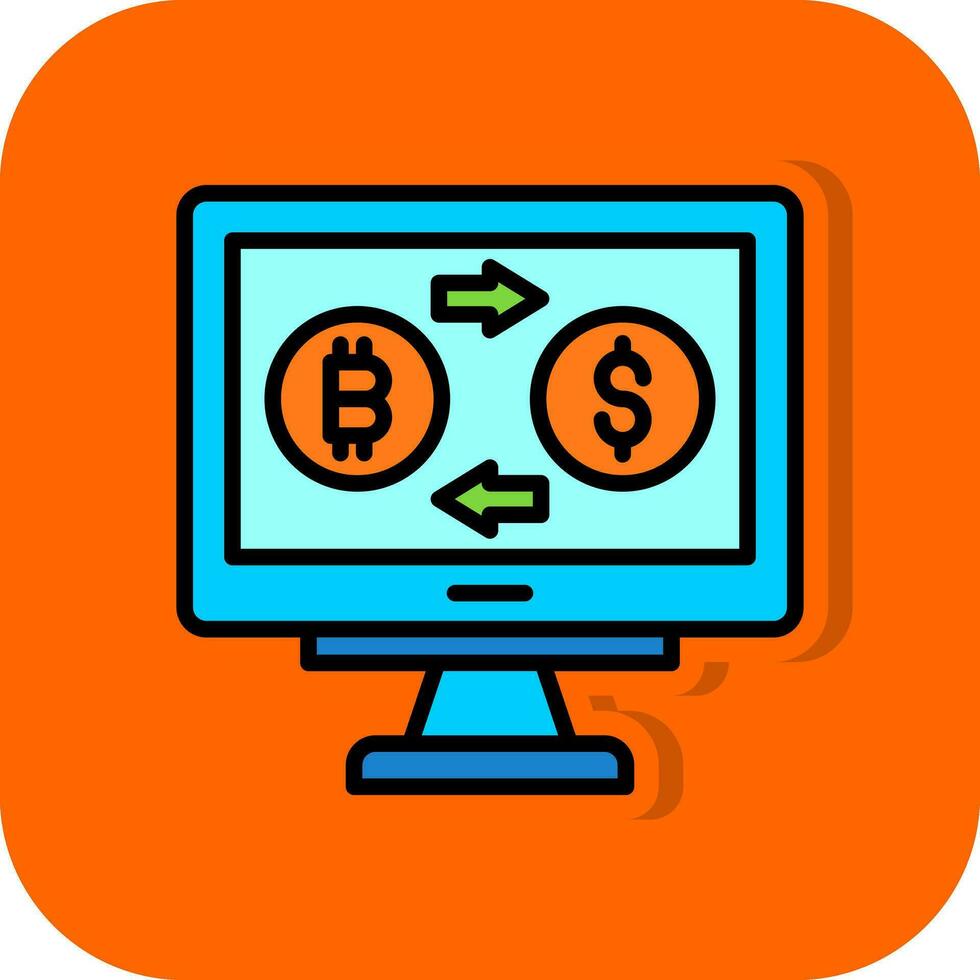 Cryptocurrency Vector Icon Design