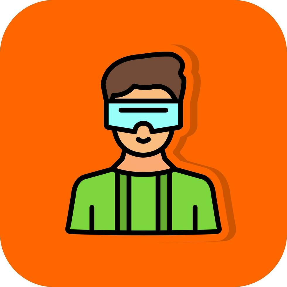 Virtual Reality Vector Icon Design