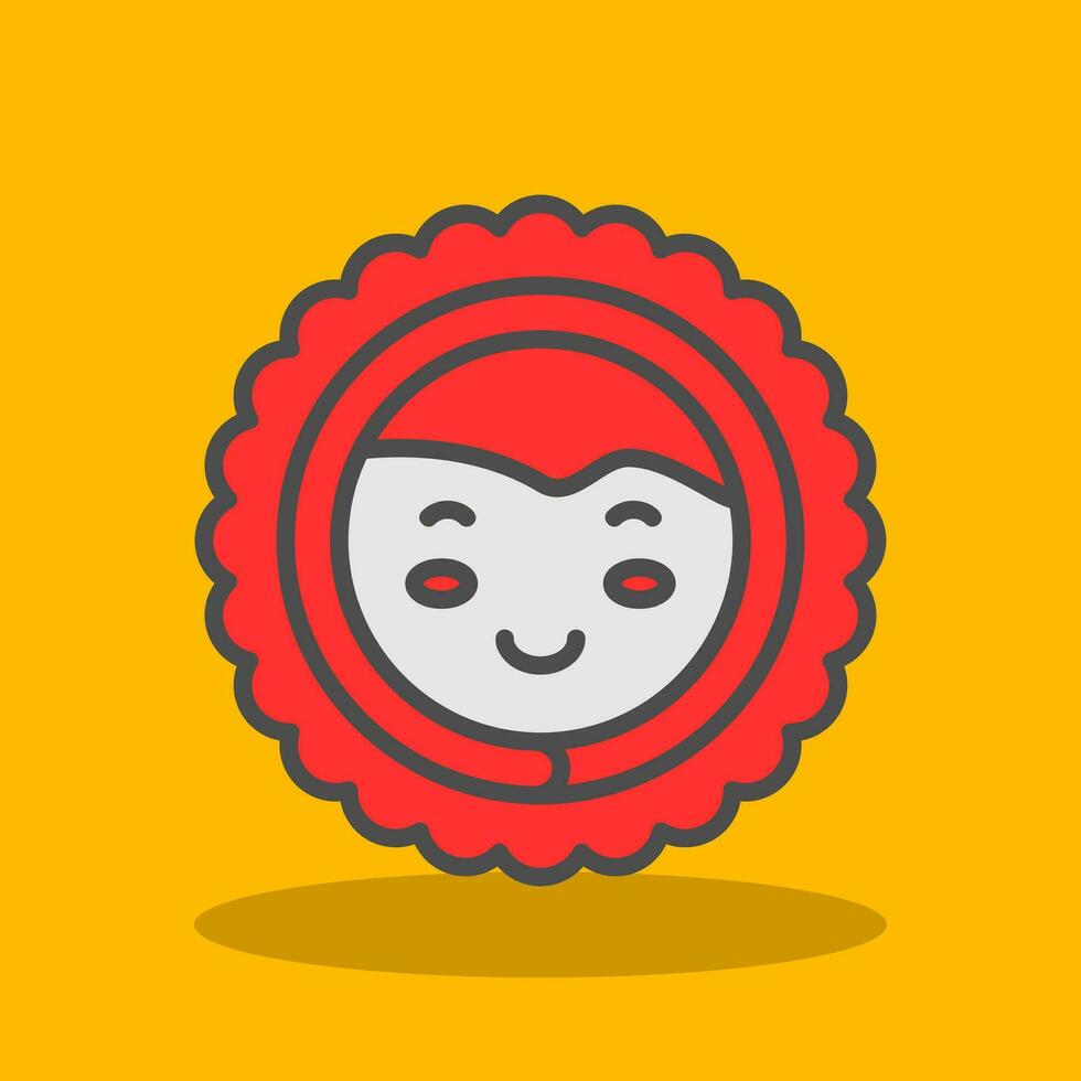 Eskimo child Vector Icon Design