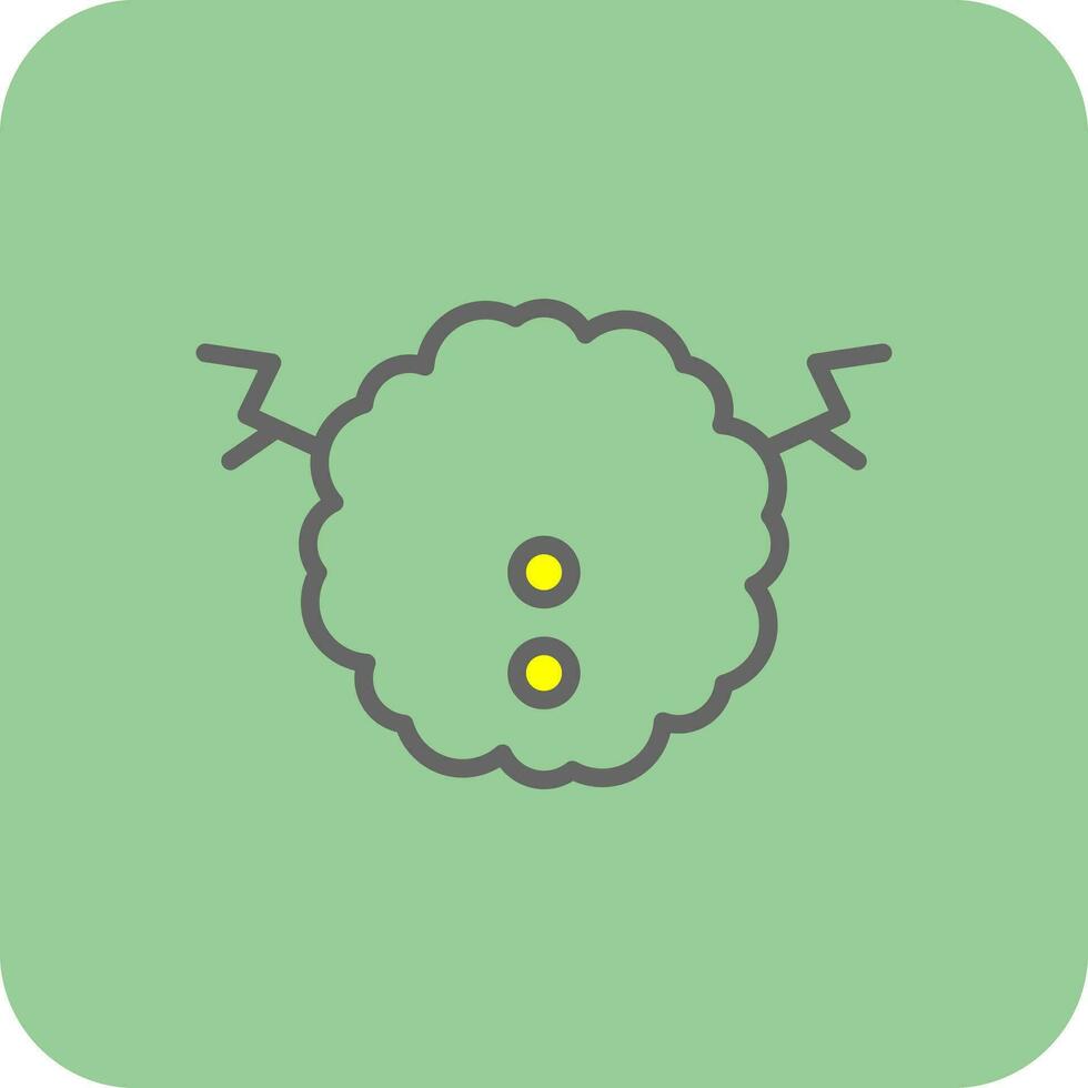 Snowball Vector Icon Design