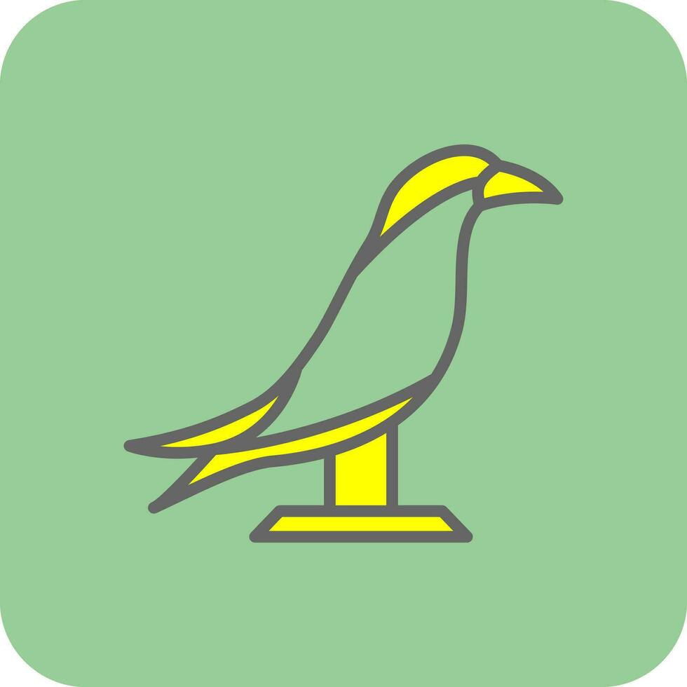 Arctic tern in flight Vector Icon Design