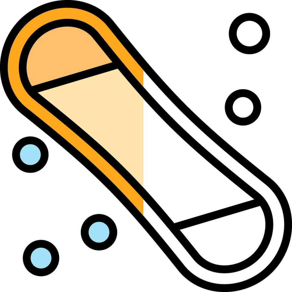 Snowboard Vector Icon Design
