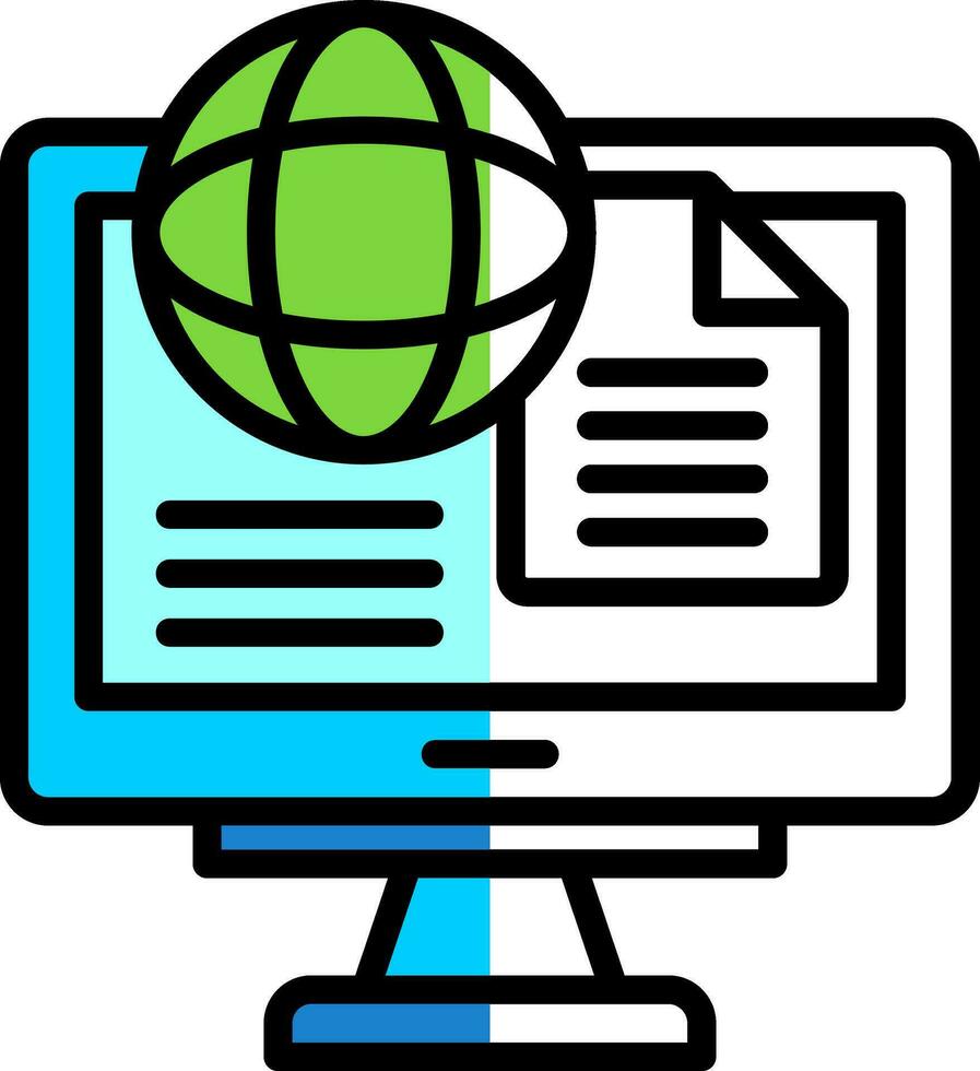 Portal Vector Icon Design