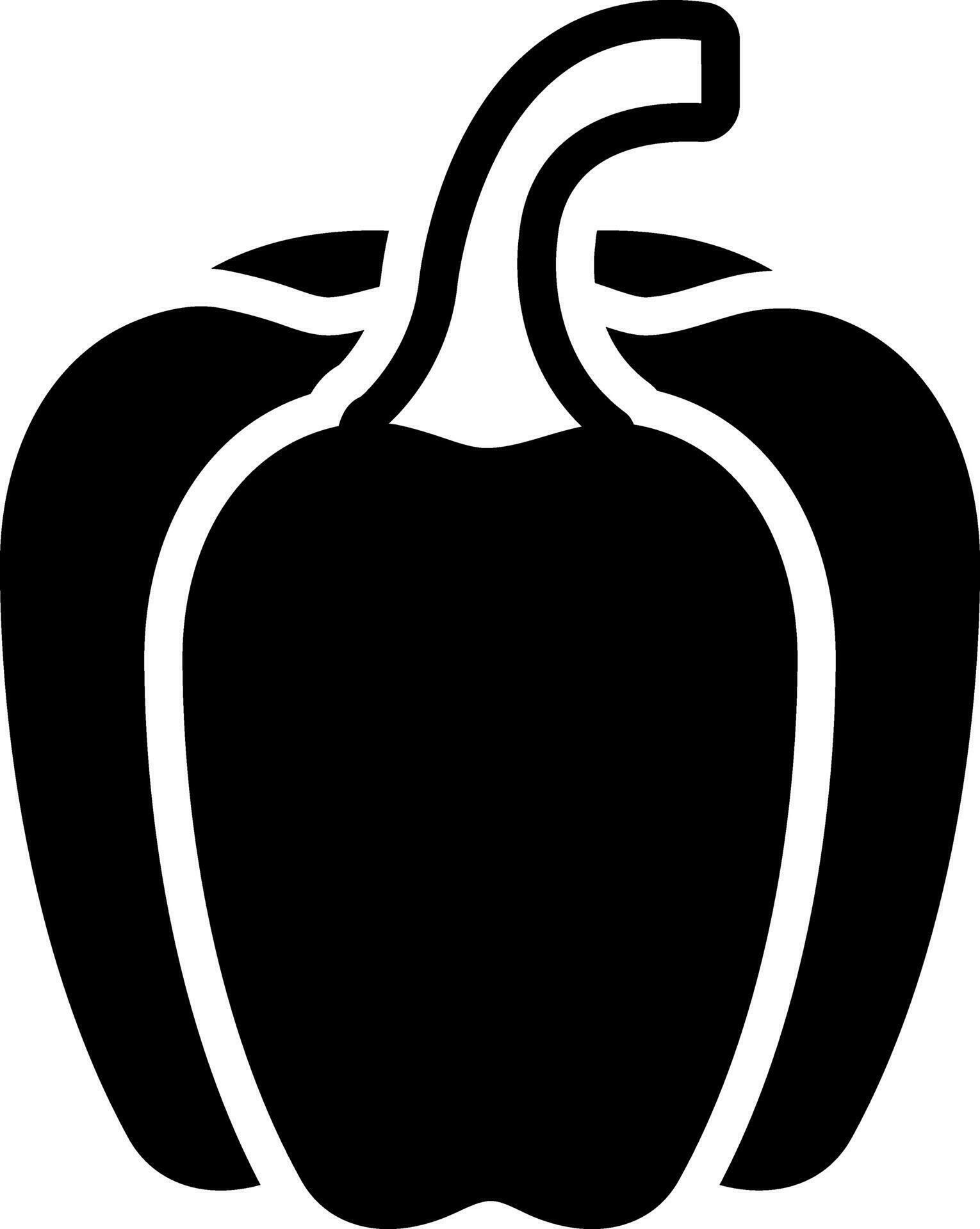 solid icon for capsicum 27266504 Vector Art at Vecteezy
