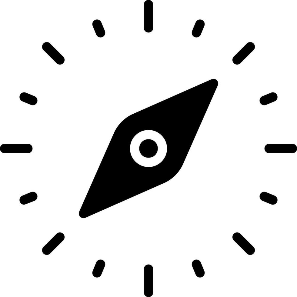 solid icon for guideline vector