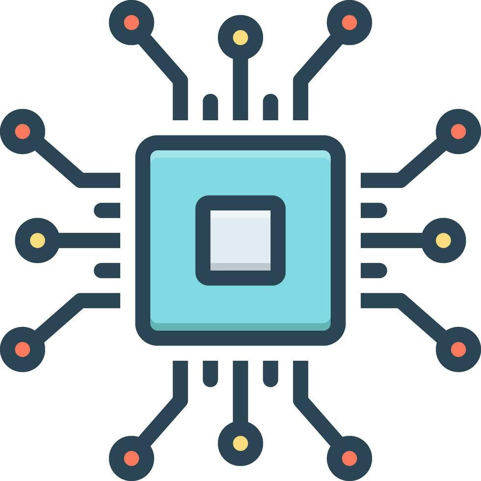 color icon for vector