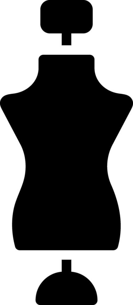 solid icon for model vector