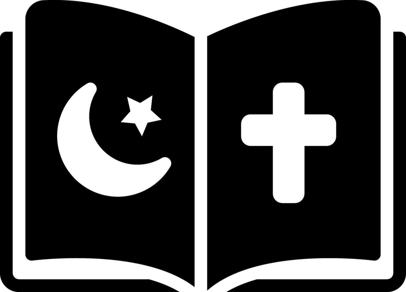 solid icon for religious vector
