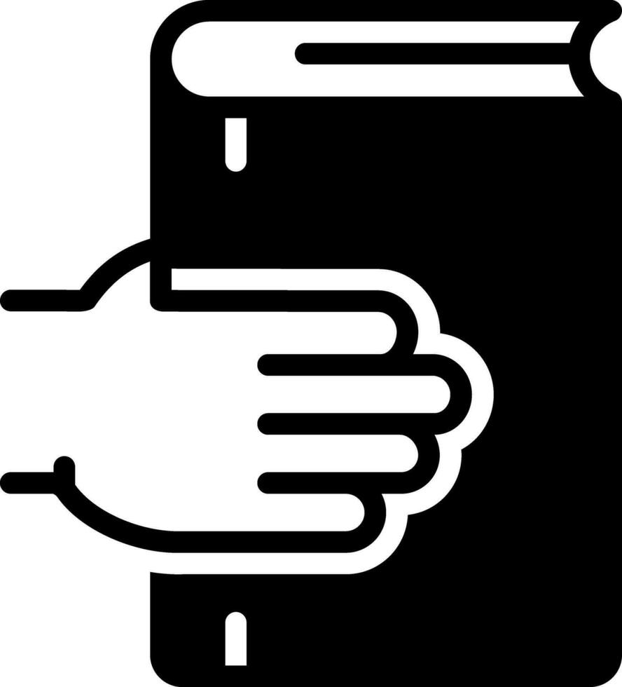 solid icon for mine vector