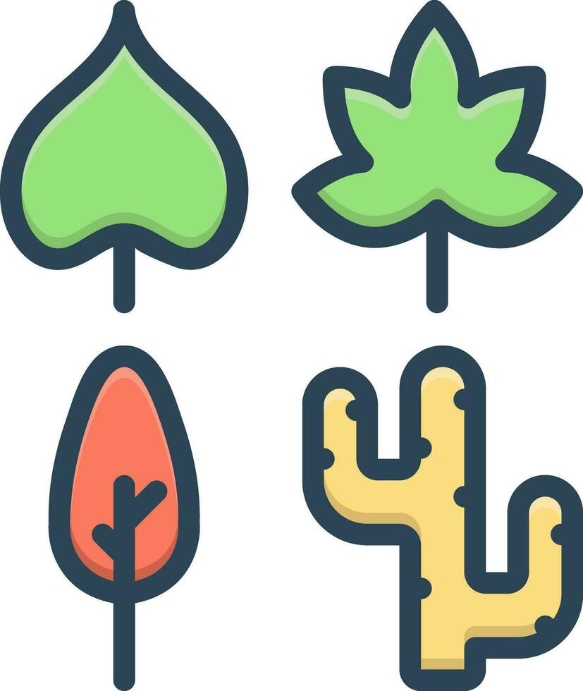 color icon for species vector