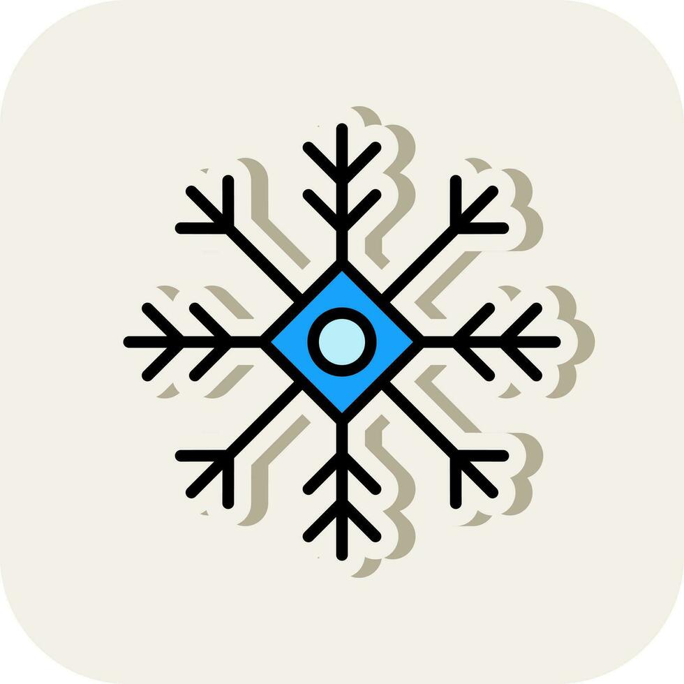 hielo cristal vector icono diseño