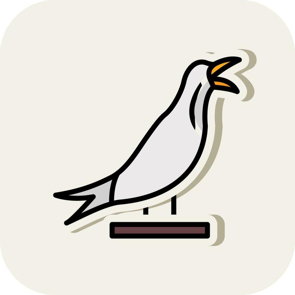 ártico golondrina de mar vector icono diseño