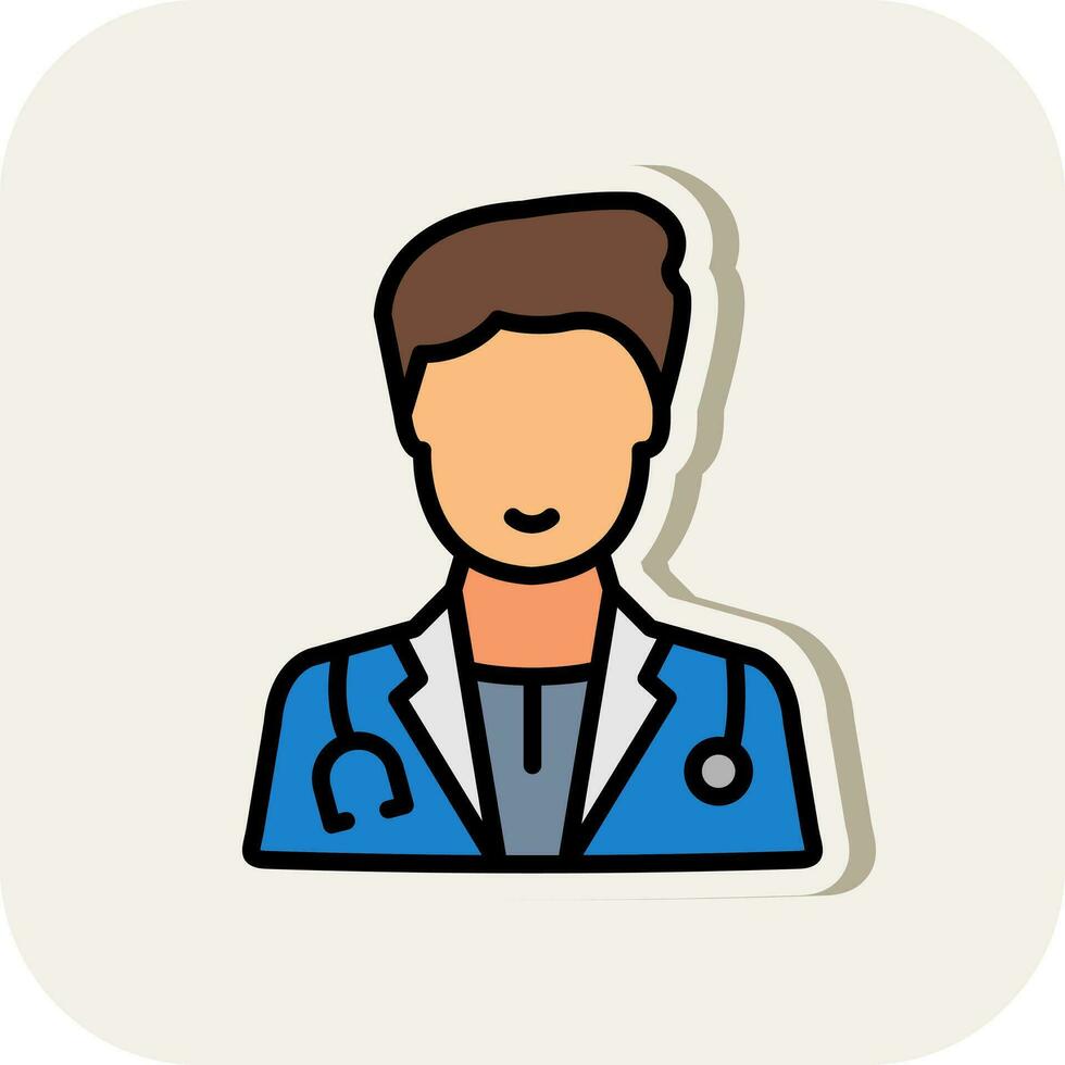 Doctor Vector Icon Design