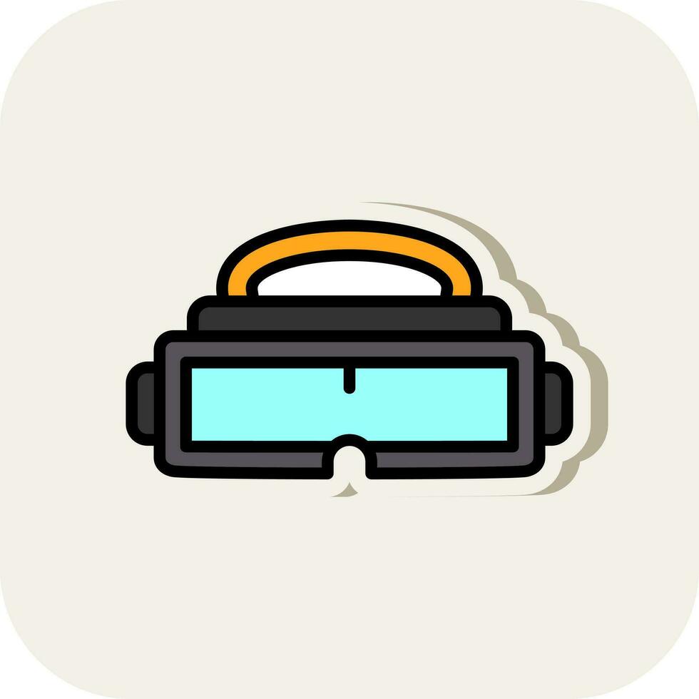 vr vector icono diseño