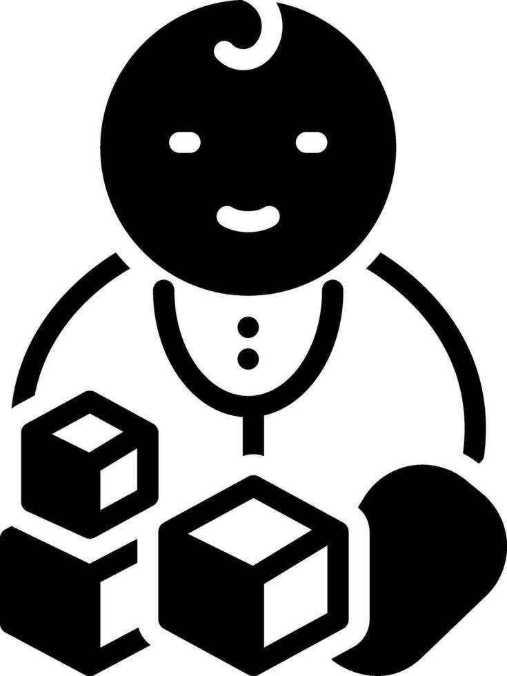 solid icon for activity vector