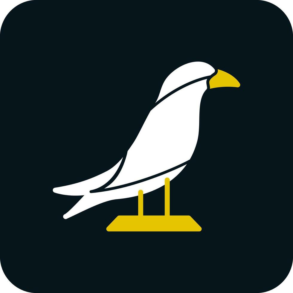 Arctic tern in flight Vector Icon Design