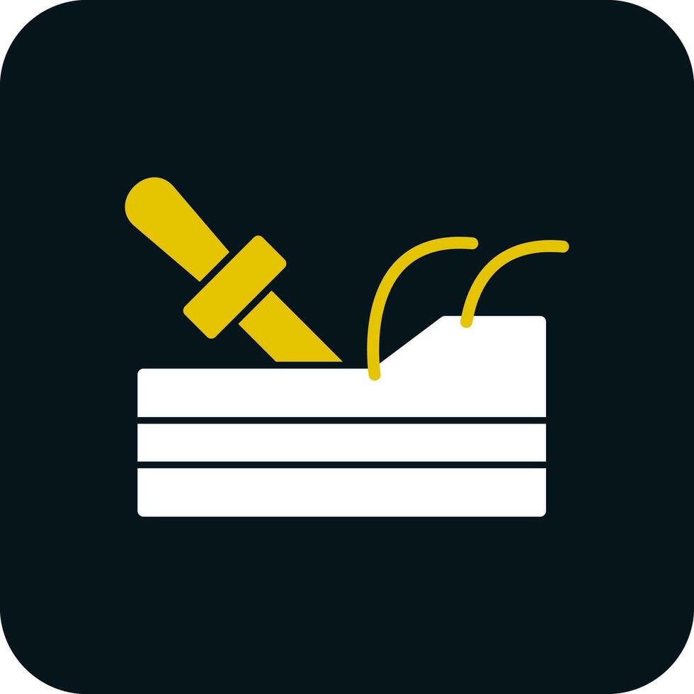 Carving Vector Icon Design