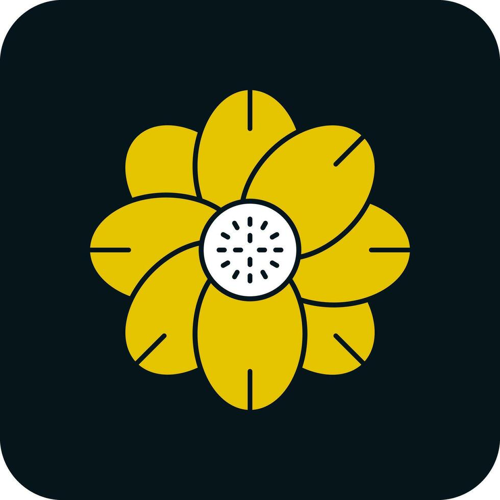 ártico flor vector icono diseño