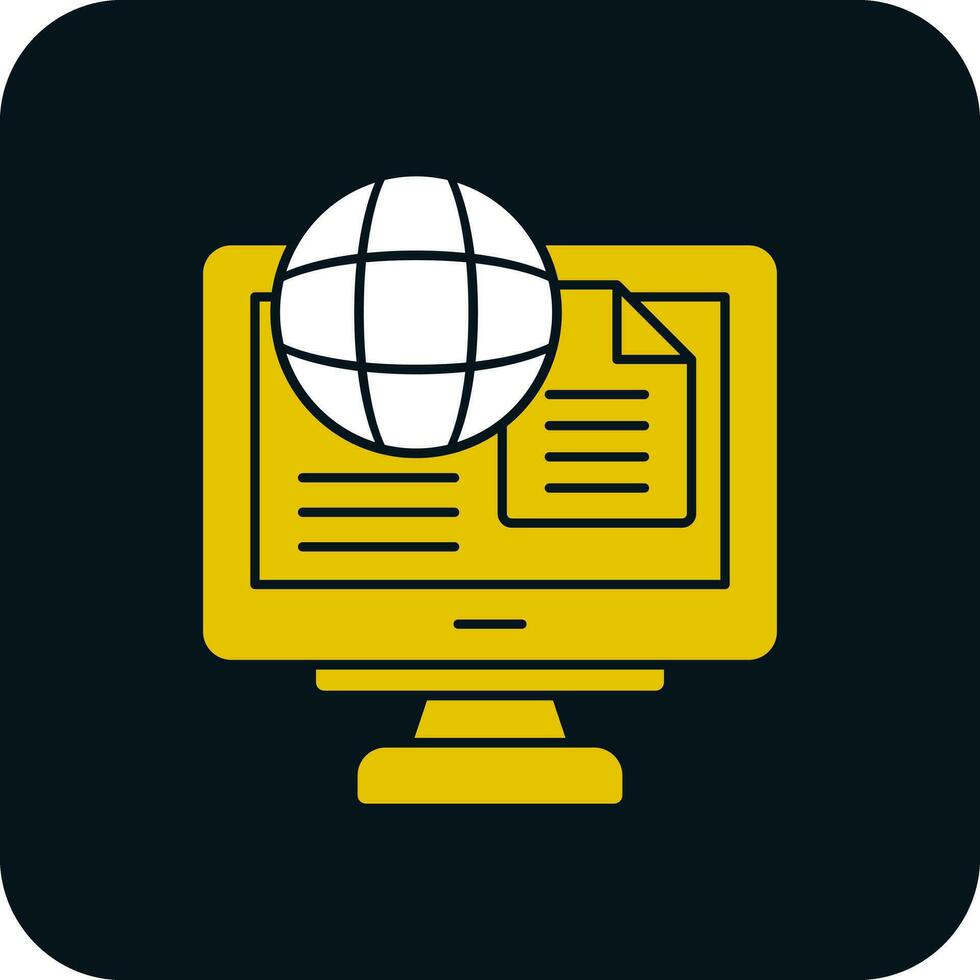 Portal Vector Icon Design
