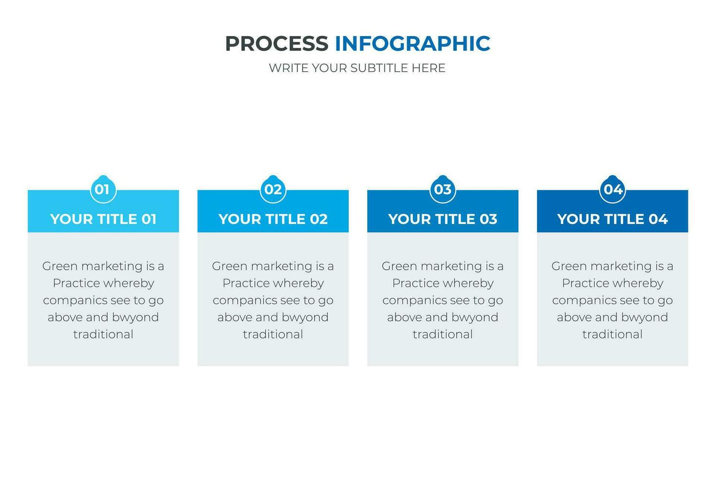 cronograma infografía con moderno presentación modelo con 4 4 paso para negocio proceso. vector