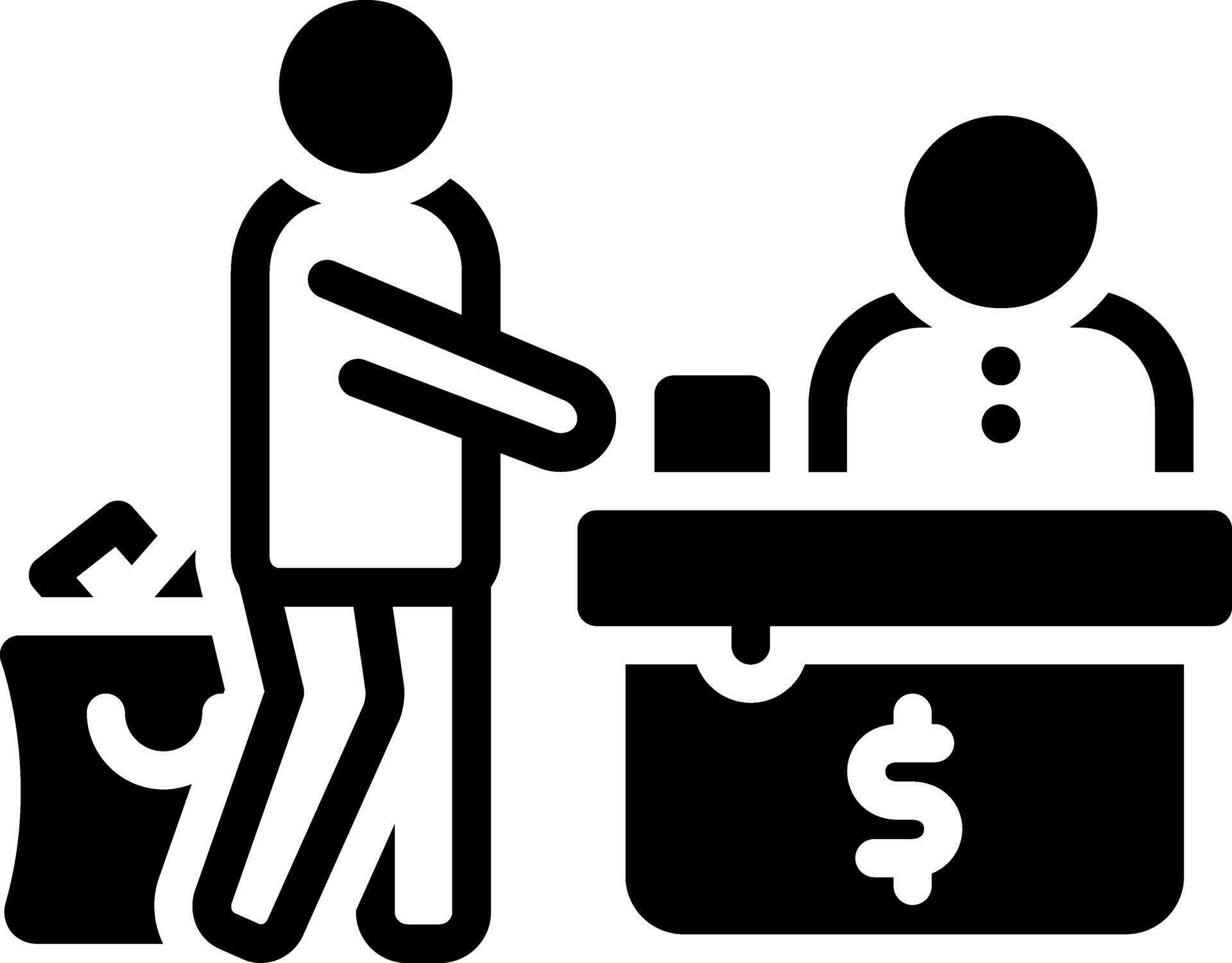 solid icon for billing 27268242 Vector Art at Vecteezy