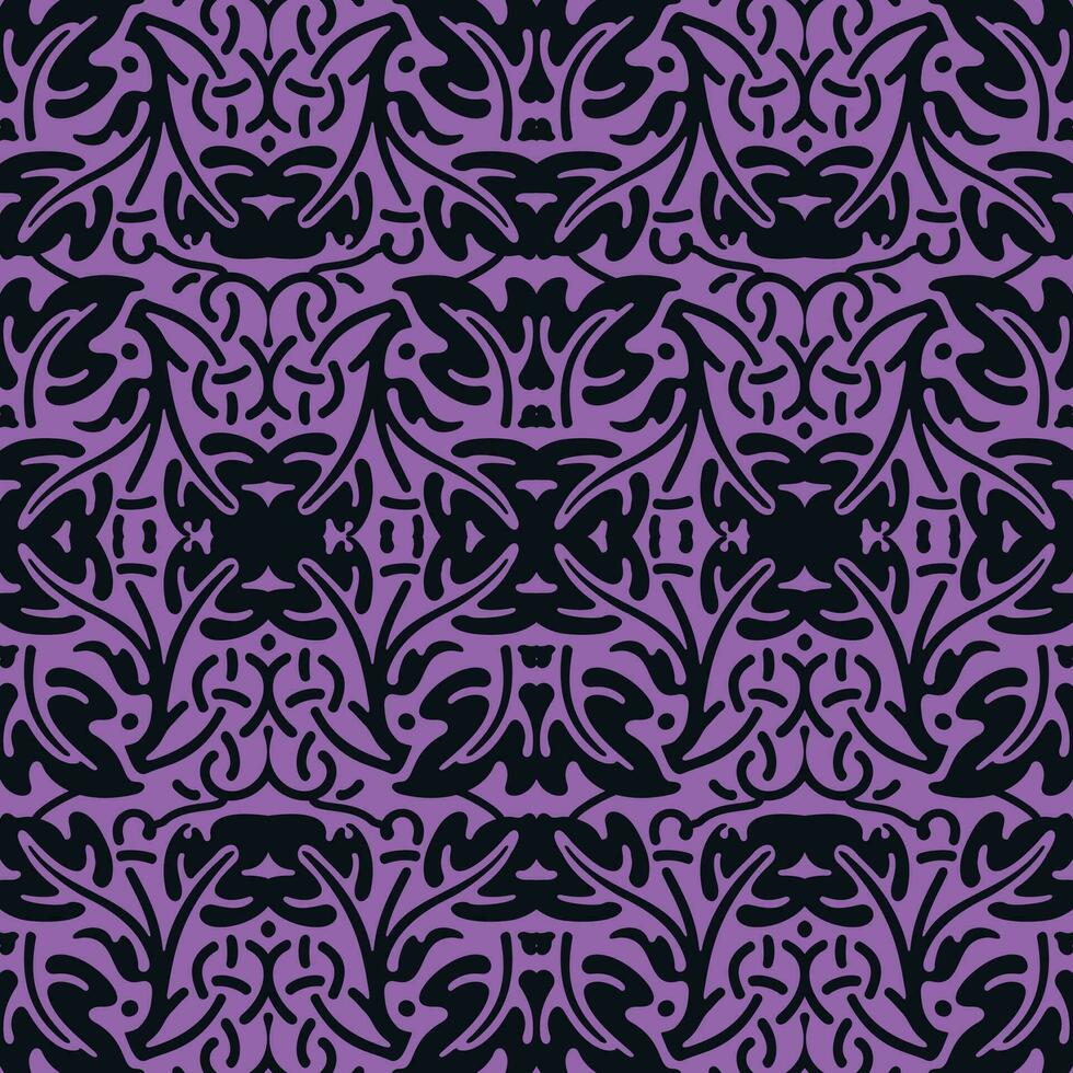 Abstract hand-drawn Seamless pattern for wallpaper, textile vector