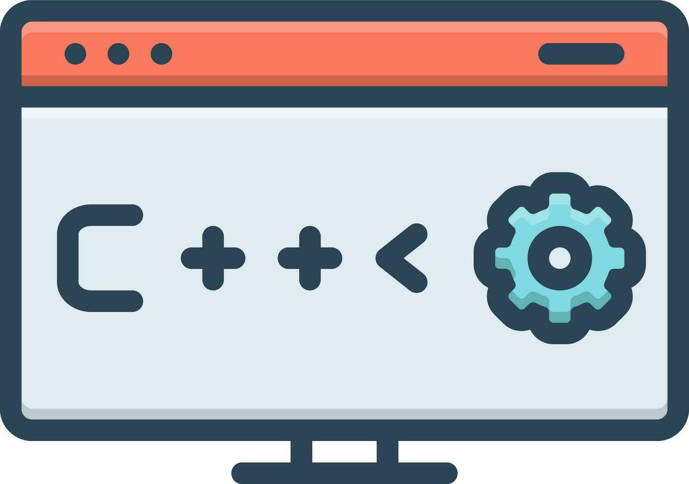 color icon for program vector
