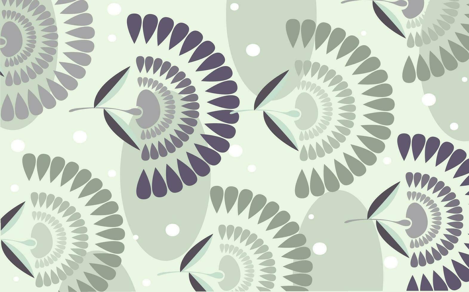Enchanting Blooms Floral Fantasy Background vector