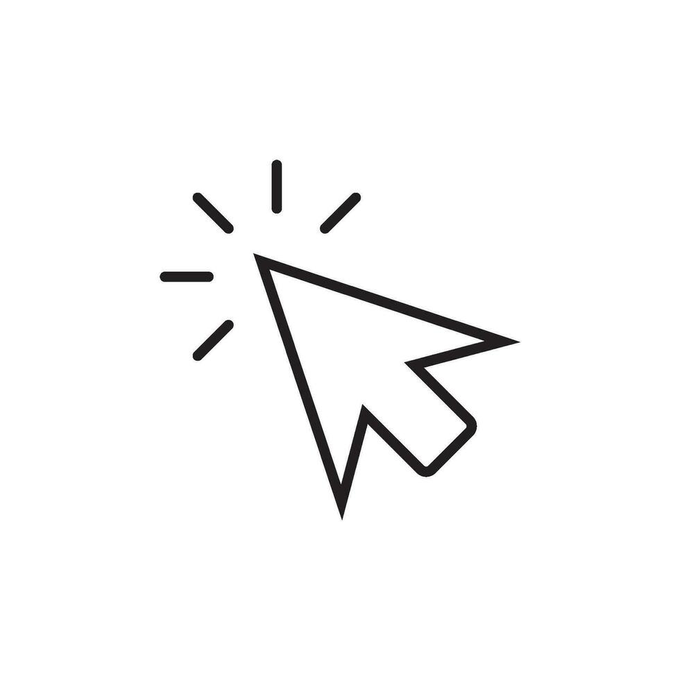 cursor icono vector