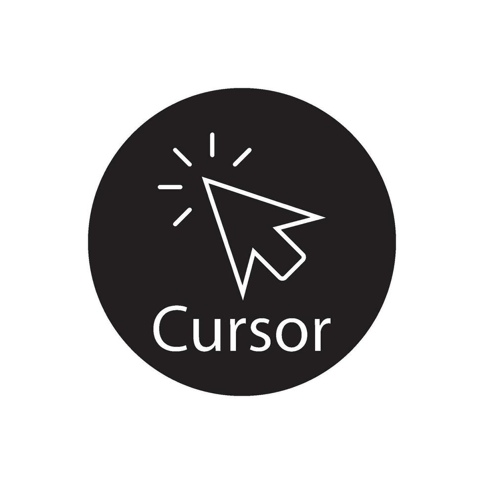 cursor icon vector