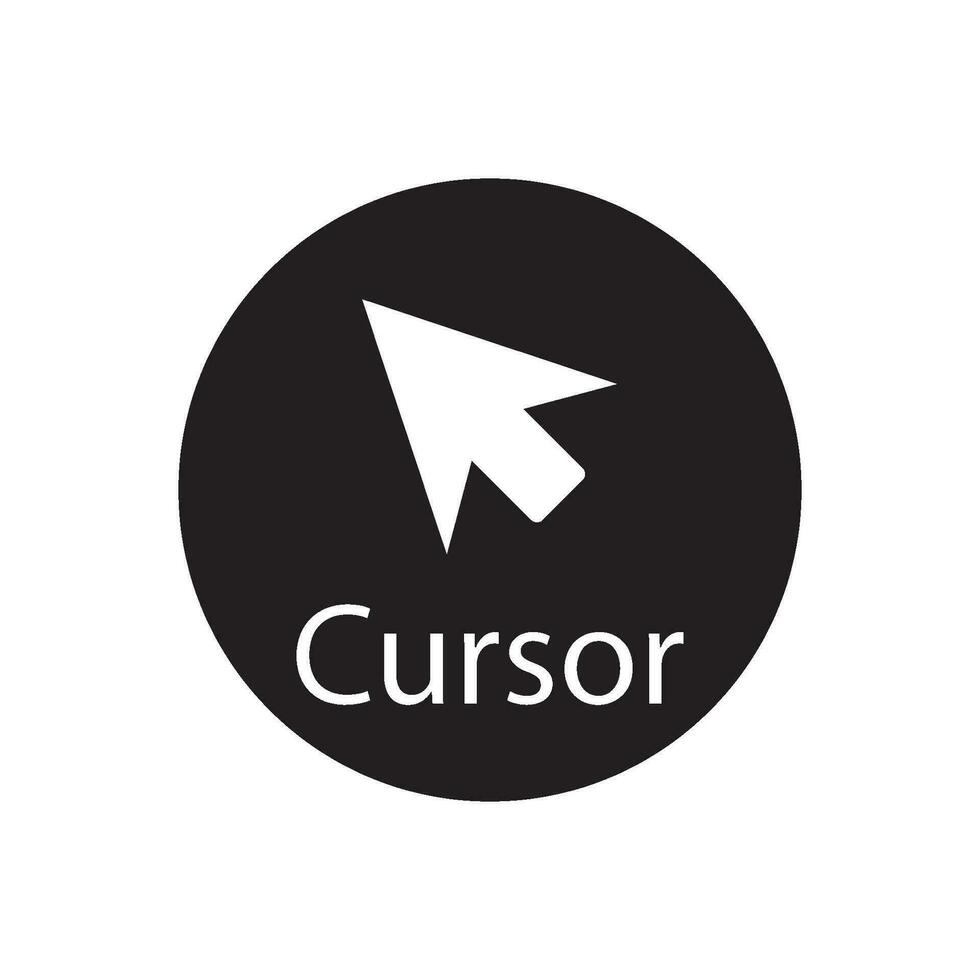 cursor icon vector