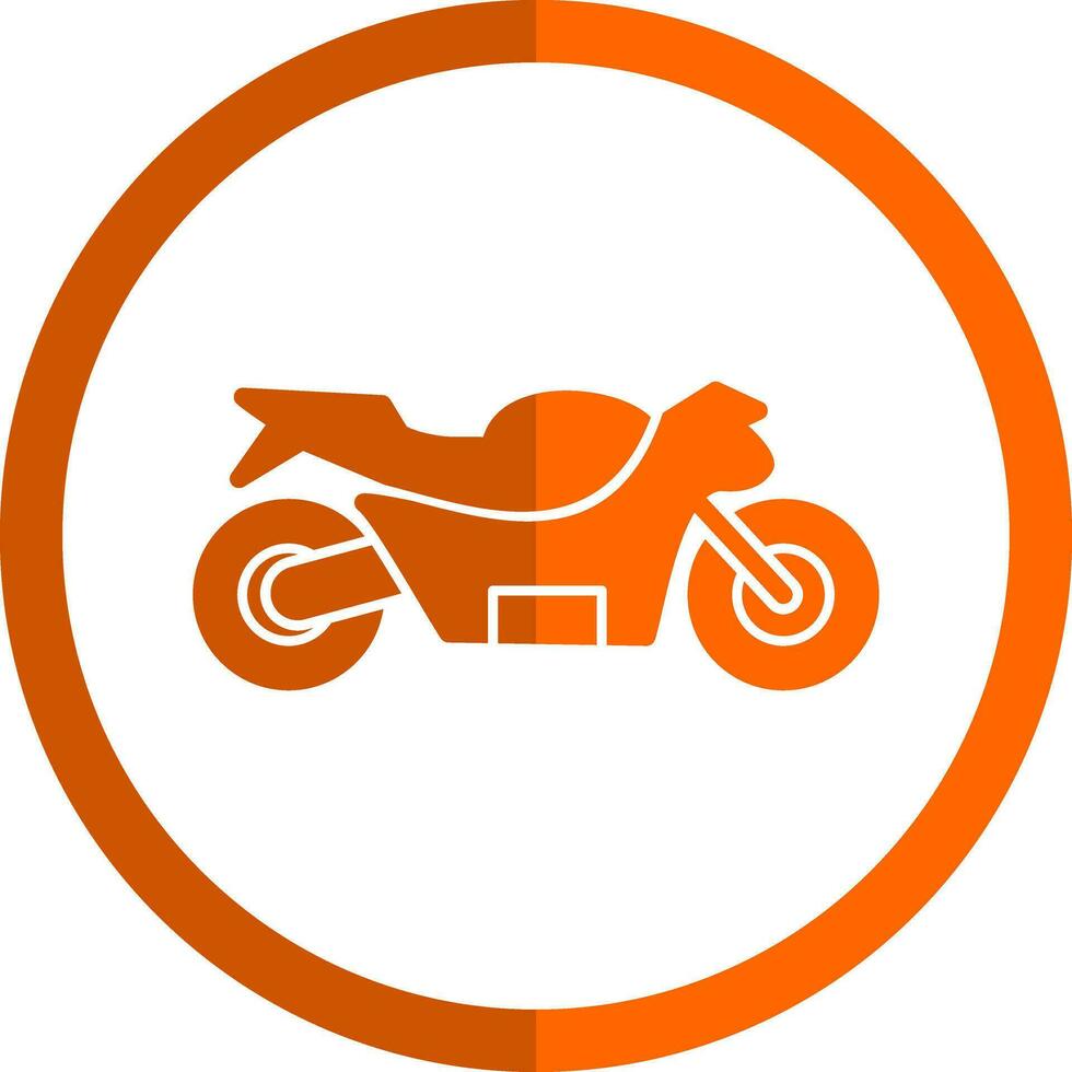 diseño de icono de vector de moto