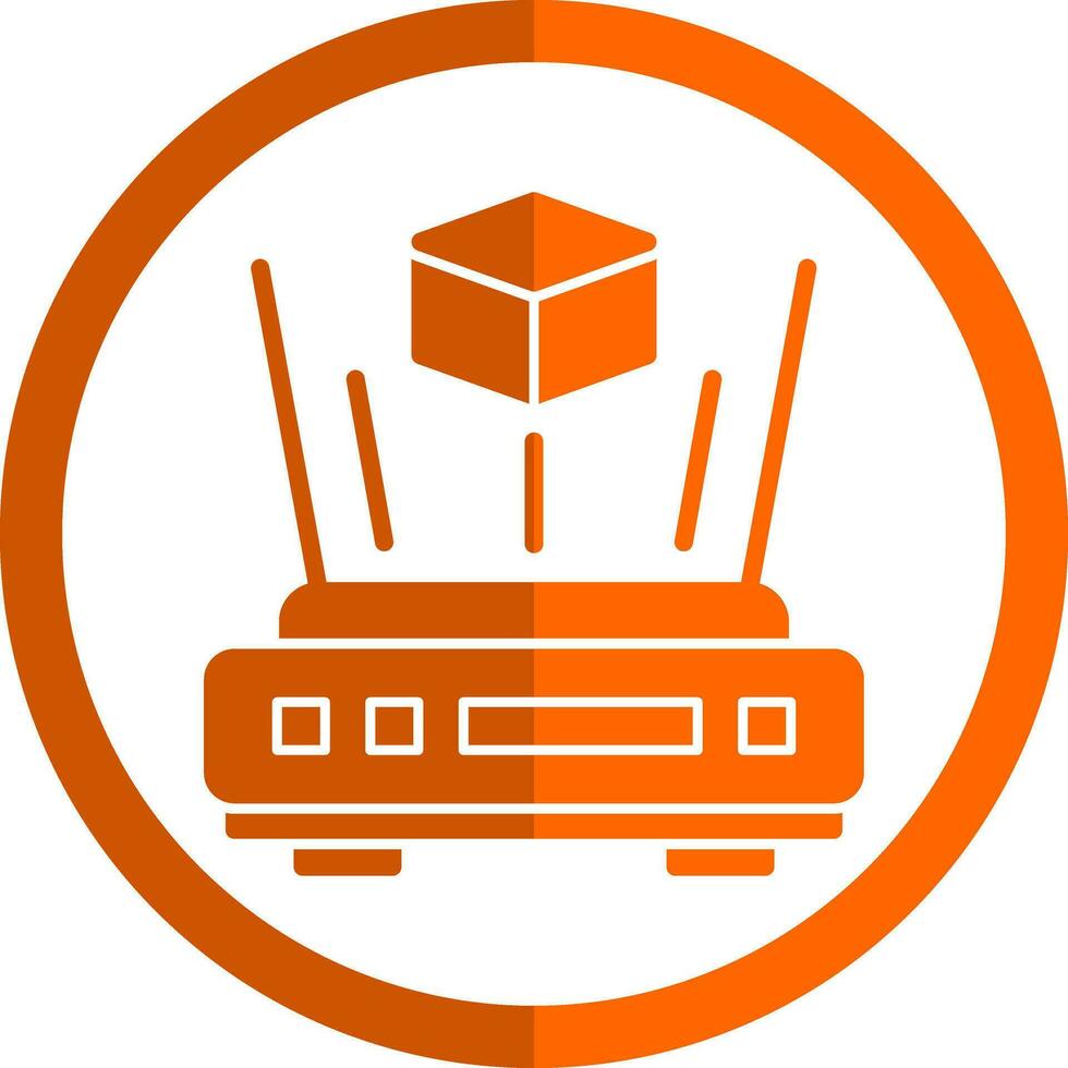 Holofgram Vector Icon Design