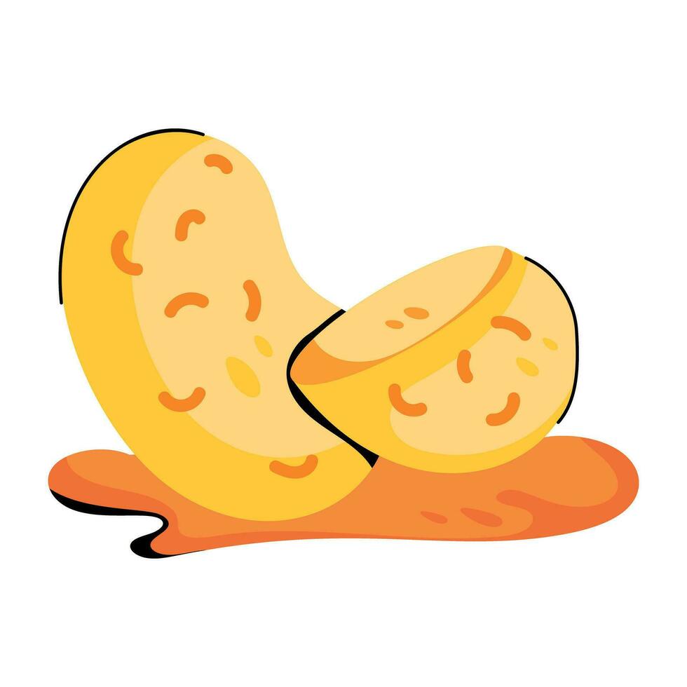 Trendy Potatoes Concepts vector