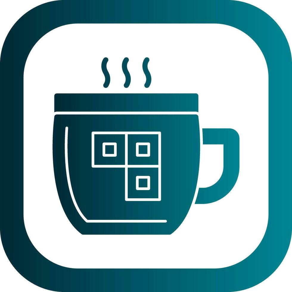 Hot cocoa Vector Icon Design