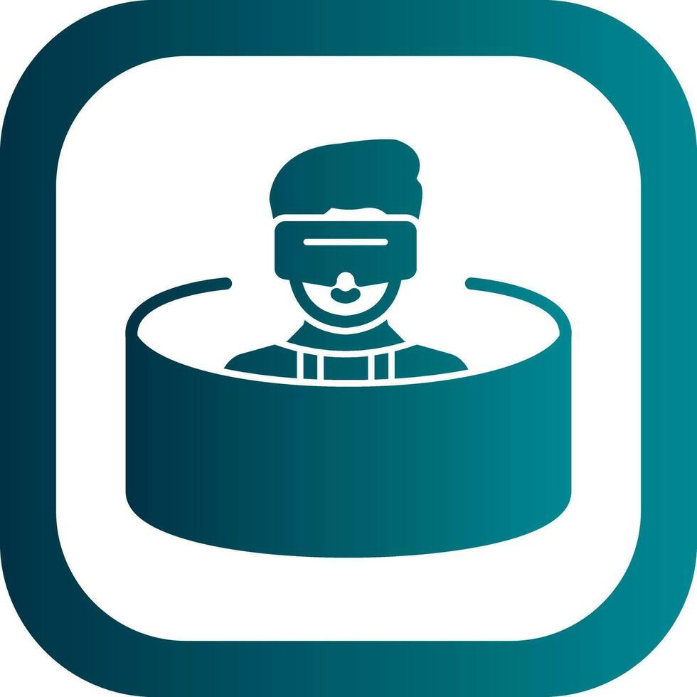 Virtual Reality Vector Icon Design