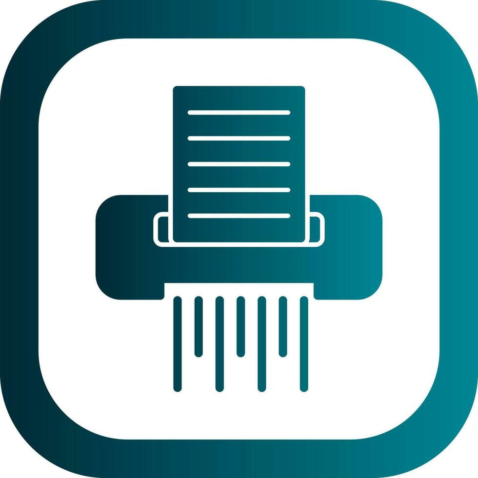 Shredder Vector Icon Design