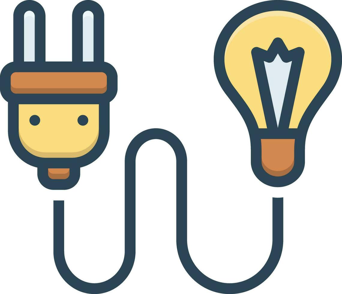 color icon for consumption vector