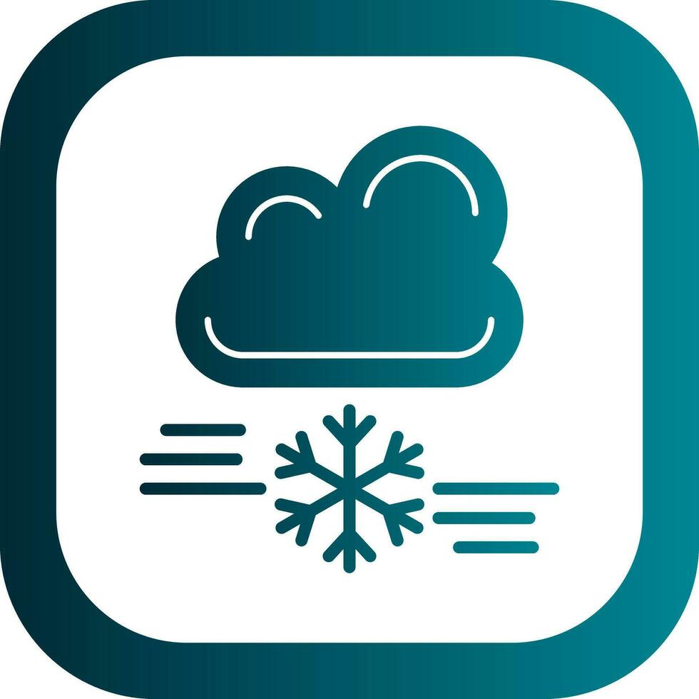 Blizzard Vector Icon Design