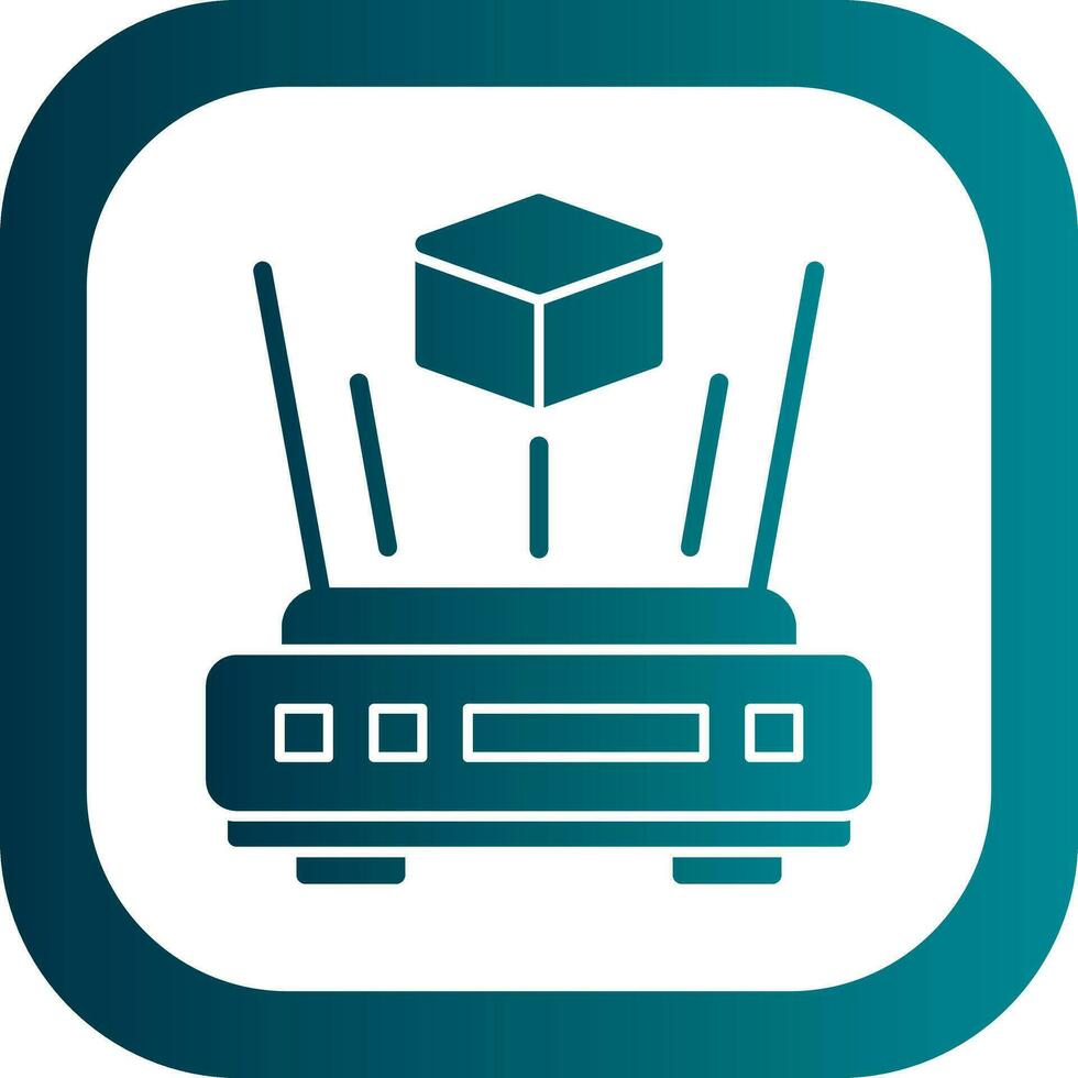 Holofgram Vector Icon Design