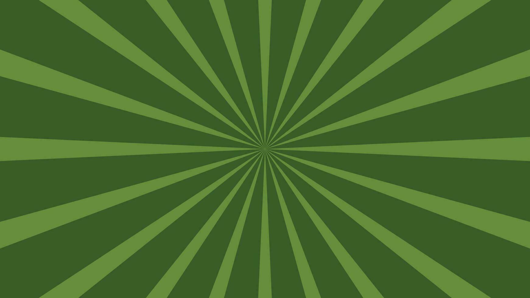 abstract sunburst green pattern background for modern graphic design element. shining ray cartoon with colorful for website banner wallpaper and poster card decoration vector