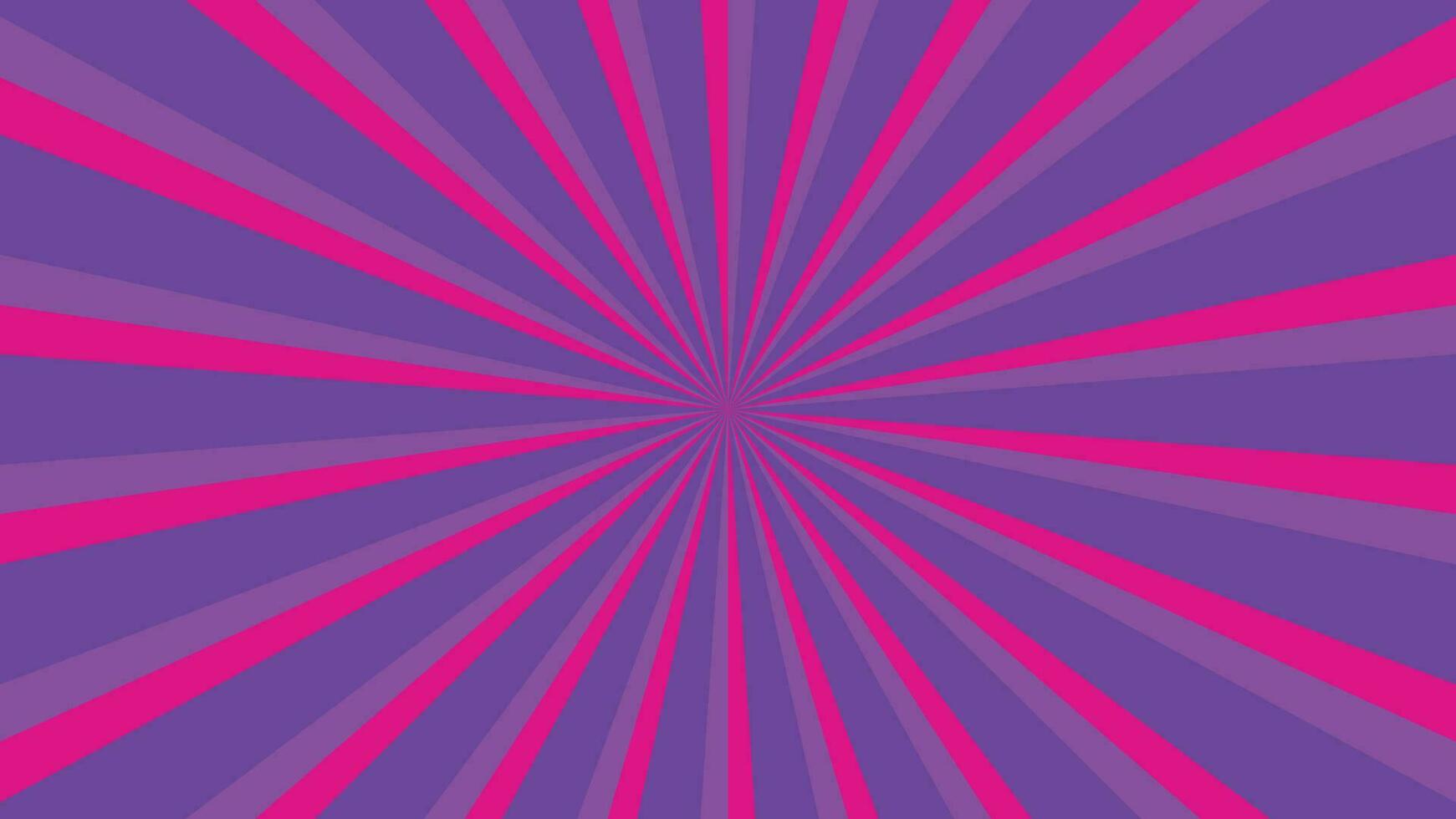 abstract sunburst purple pattern background for modern graphic design element. shining ray cartoon with colorful for website banner wallpaper and poster card decoration vector