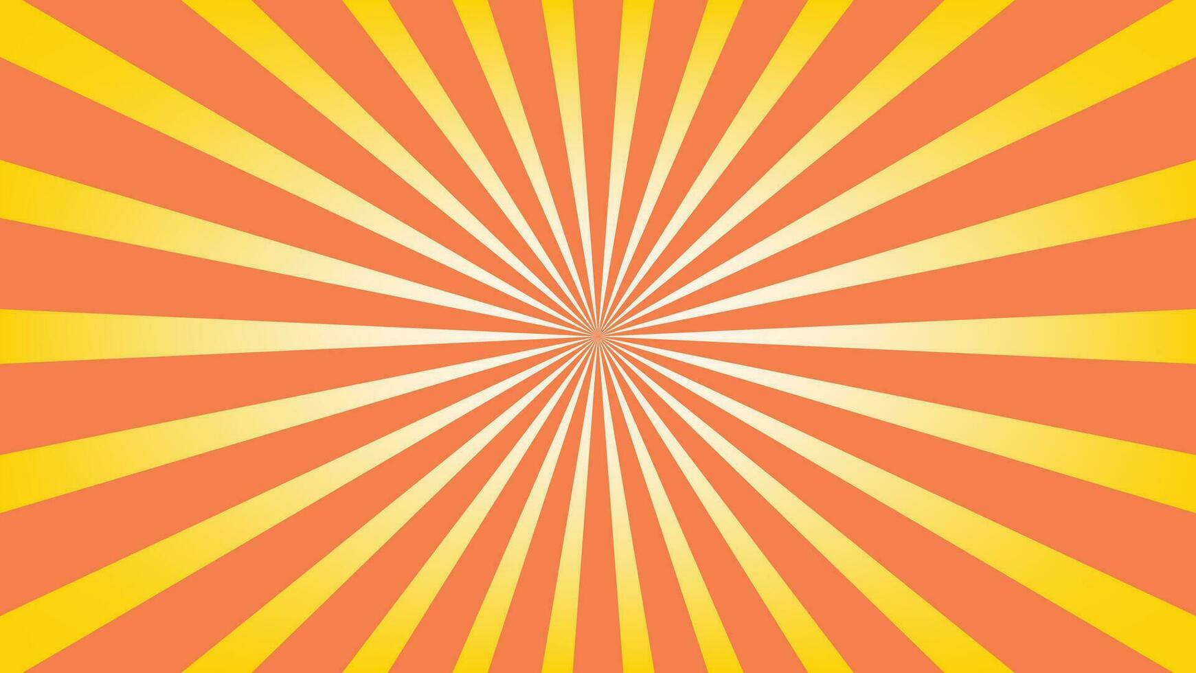 resumen rayos de sol naranja modelo antecedentes para moderno gráfico diseño elemento. brillante rayo dibujos animados con vistoso para sitio web bandera fondo de pantalla y póster tarjeta decoración vector