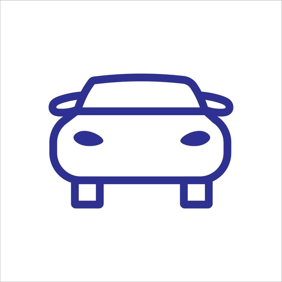 coche icono vector ilustración símbolo