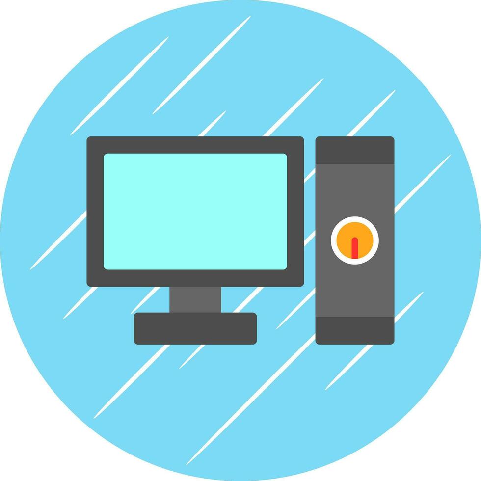 Computer Vector Icon Design