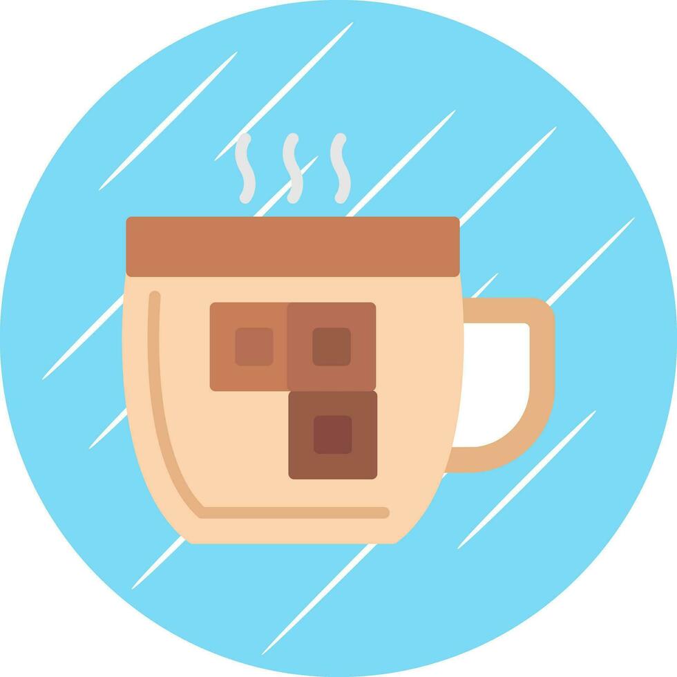 Hot cocoa Vector Icon Design