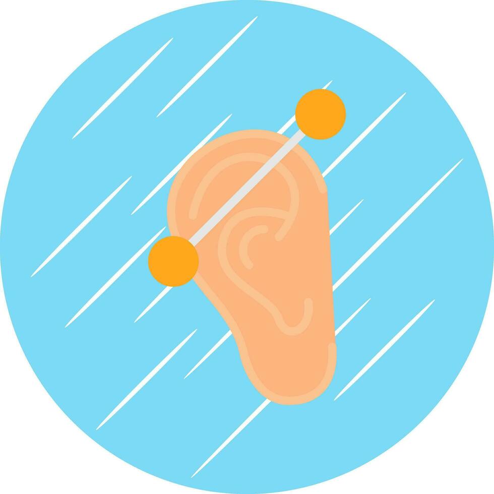 Piercing Vector Icon Design