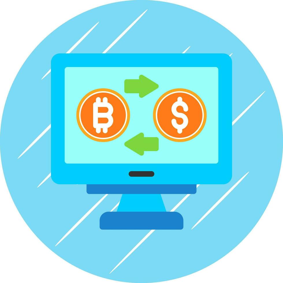 Cryptocurrency Vector Icon Design